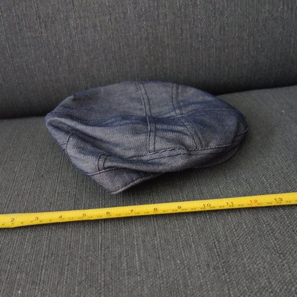 Diesel Pro V HP Cabbie Style Blue Denim Hat Size 11 - Picture 14 of 16